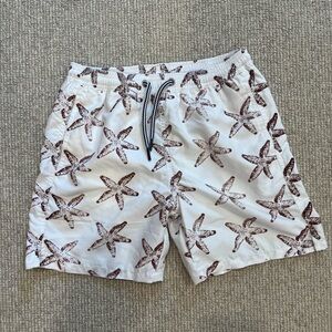 MC2 Saint Barth boys swim shorts in starfish print size 10Y